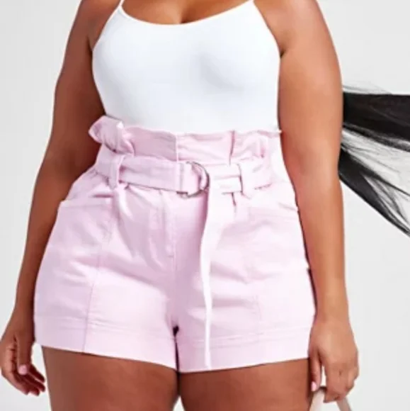 Fashion to Figure Pink Shorts with Belt